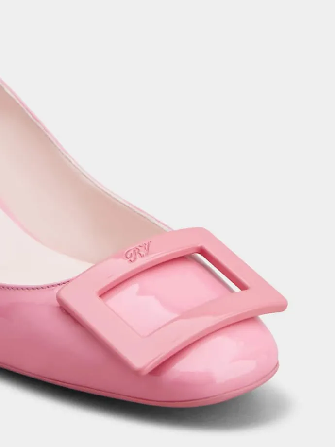 Roger Vivier Ankle Strap U Look Pumps in patent leather Best