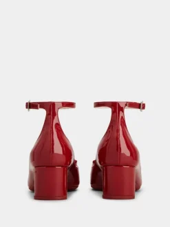 Roger Vivier Ankle Strap U Look Pumps in patent leather Clearance