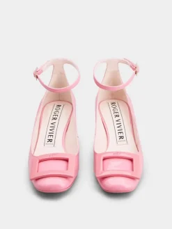 Roger Vivier Ankle Strap U Look Pumps in patent leather Best