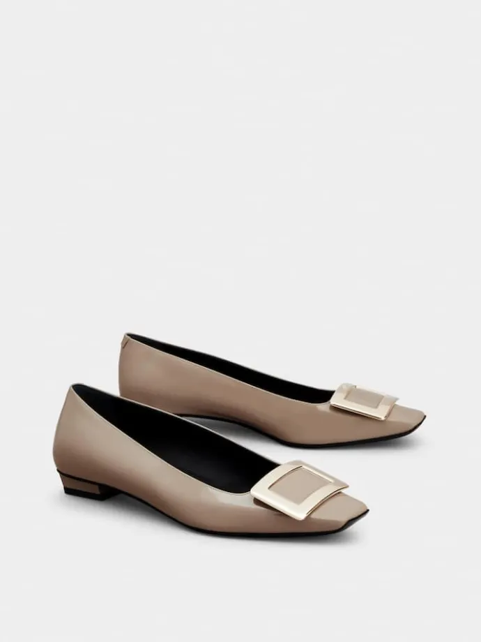 Roger Vivier Belle Vivier Ballerinas in patent leather Best