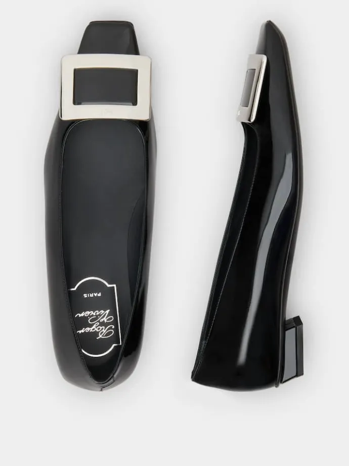 Roger Vivier Belle Vivier Ballerinas in patent leather Online