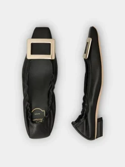 Roger Vivier Belle Vivier Ballerinas in leather Hot