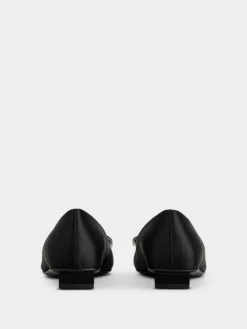 Roger Vivier Belle Vivier Ballerinas in satin Clearance