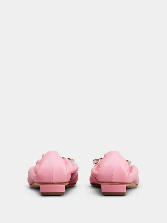 Roger Vivier Belle Vivier Ballerinas in leather Discount