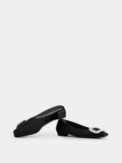Roger Vivier Belle Vivier Ballerinas in satin Clearance