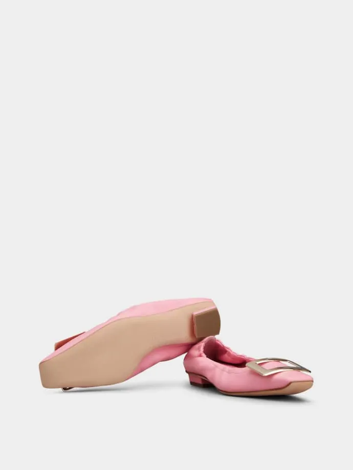 Roger Vivier Belle Vivier Ballerinas in leather Discount