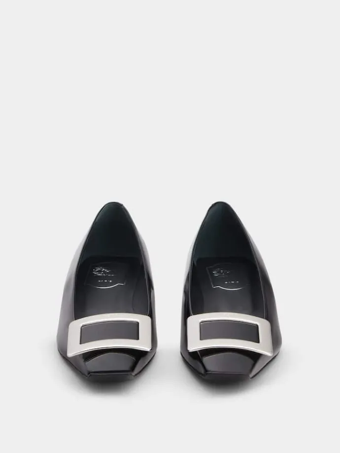 Roger Vivier Belle Vivier Ballerinas in patent leather Online
