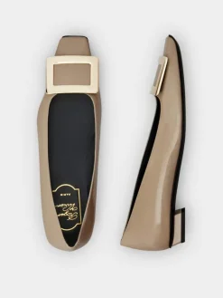 Roger Vivier Belle Vivier Ballerinas in patent leather Best