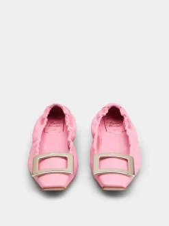 Roger Vivier Belle Vivier Ballerinas in leather Discount