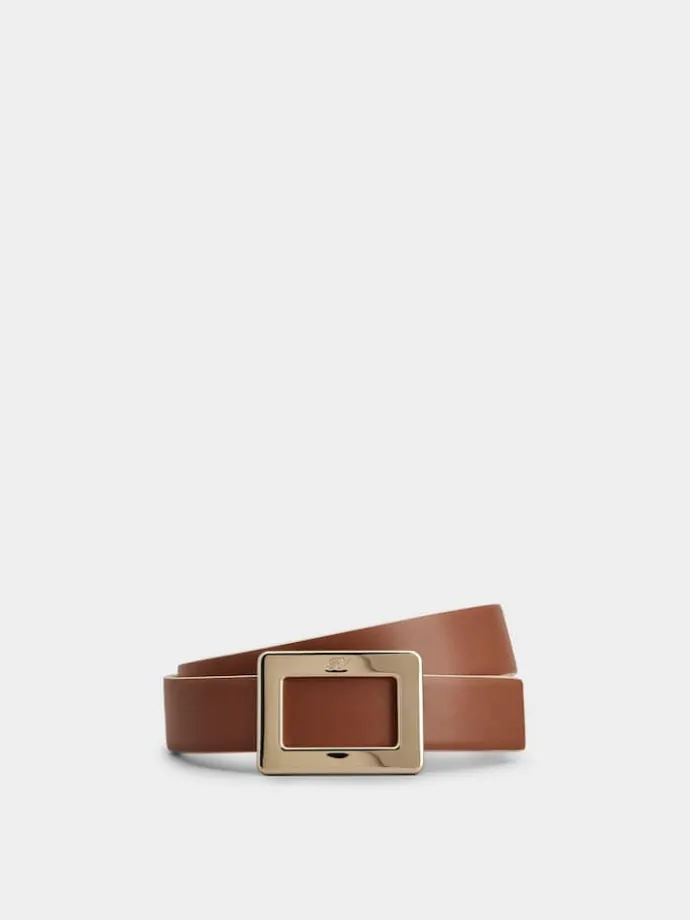 Roger Vivier Belle Vivier Belt in leather Outlet