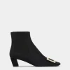 Roger Vivier Belle Vivier Chelsea Booties in suede New