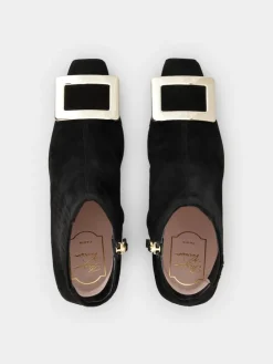 Roger Vivier Belle Vivier Chelsea Booties in suede Outlet