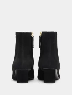 Roger Vivier Belle Vivier Chelsea Booties in suede New