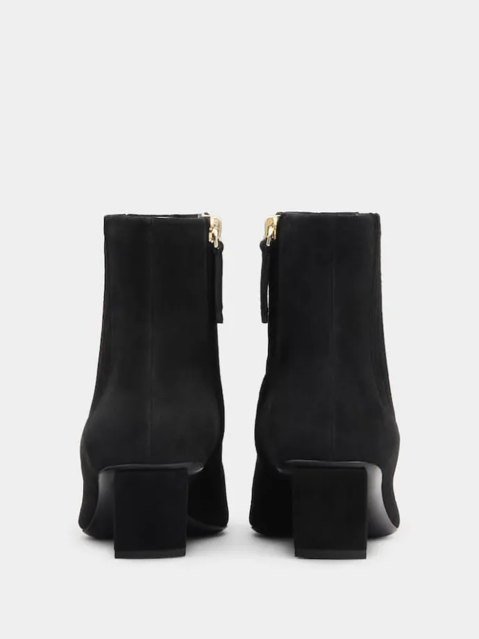 Roger Vivier Belle Vivier Chelsea Booties in suede New