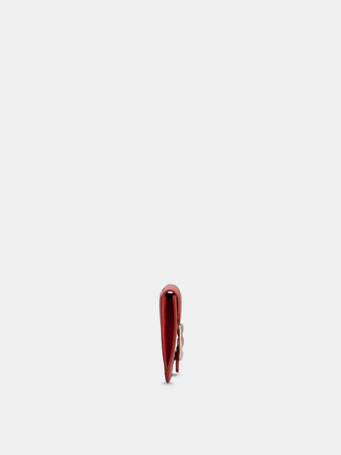 Roger Vivier Belle Vivier Credit Card Holder in leather Clearance