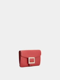 Roger Vivier Belle Vivier Credit Card Holder in leather Clearance