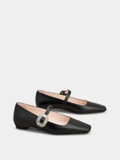 Roger Vivier Belle Vivier Mary Janes in leather Clearance