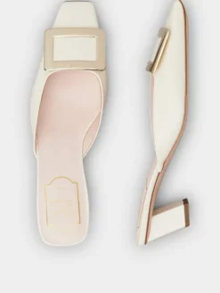 Roger Vivier Belle Vivier Mules in patent leather New