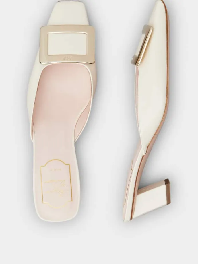 Roger Vivier Belle Vivier Mules in patent leather New