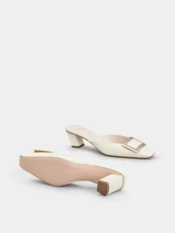 Roger Vivier Belle Vivier Mules in patent leather New