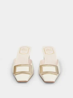 Roger Vivier Belle Vivier Mules in patent leather New