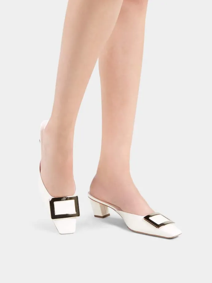 Roger Vivier Belle Vivier Mules in patent leather New