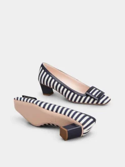 Roger Vivier Belle Vivier Pumps in canvas Outlet
