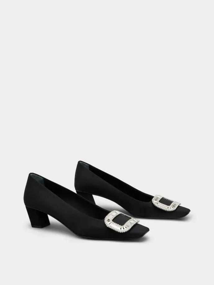Roger Vivier Belle Vivier Pumps in satin Clearance