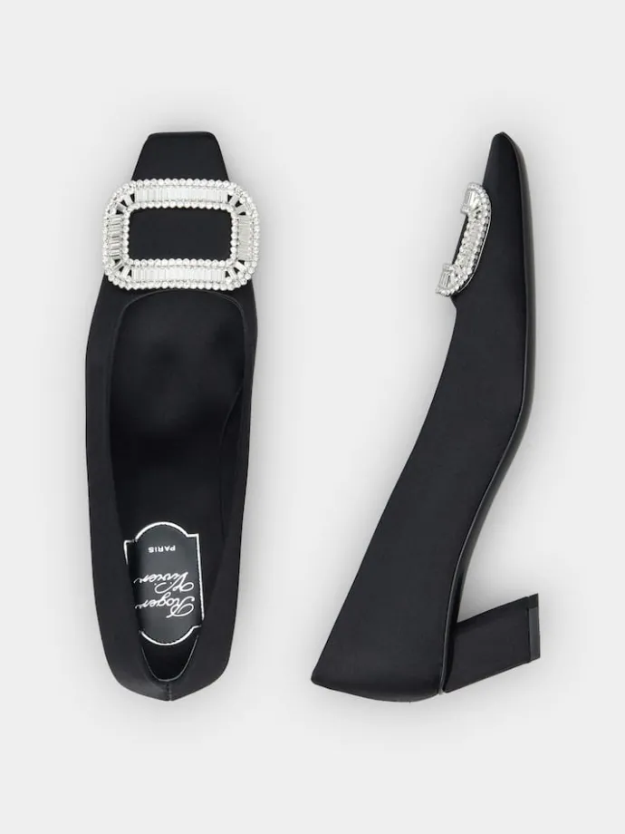 Roger Vivier Belle Vivier Pumps in satin Clearance