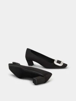 Roger Vivier Belle Vivier Pumps in satin Clearance