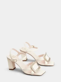 Roger Vivier Belle Vivier Sandals in leather Clearance