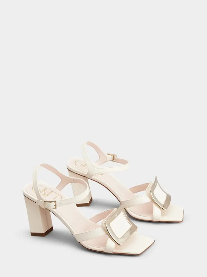 Roger Vivier Belle Vivier Sandals in leather Clearance