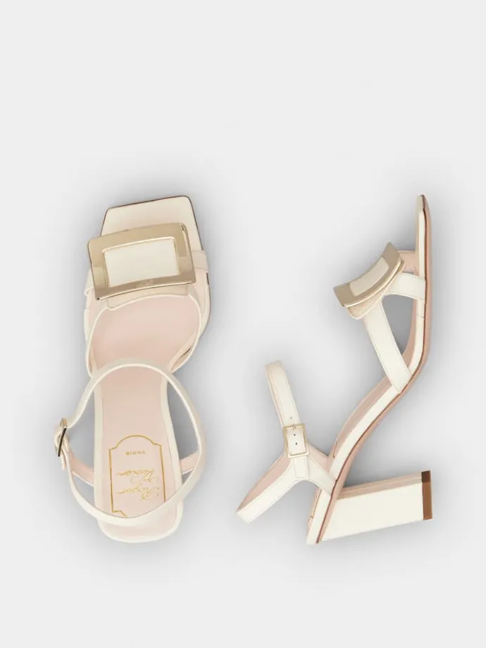 Roger Vivier Belle Vivier Sandals in leather Clearance