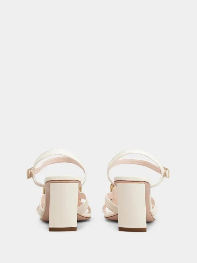 Roger Vivier Belle Vivier Sandals in leather Clearance