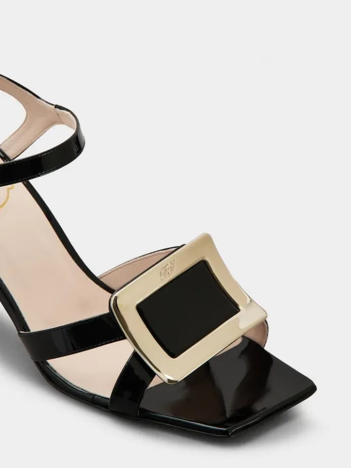 Roger Vivier Belle Vivier Sandals in patent leather Best