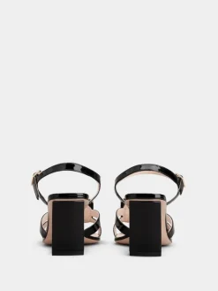 Roger Vivier Belle Vivier Sandals in patent leather Best