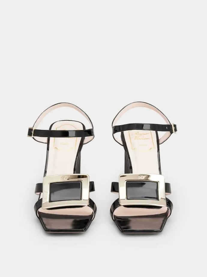 Roger Vivier Belle Vivier Sandals in patent leather Best