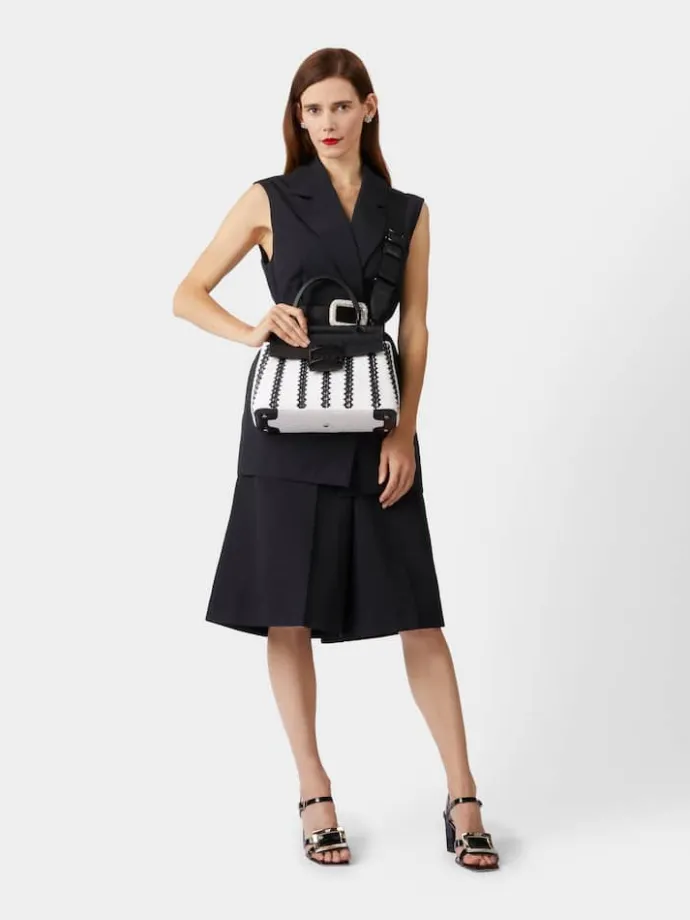 Roger Vivier Belle Vivier Sandals in patent leather Best