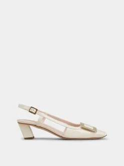 Roger Vivier Belle Vivier Slingback Pumps in patent leather Discount