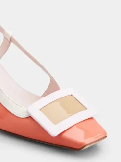Roger Vivier Belle Vivier Slingback Pumps in patent leather Best