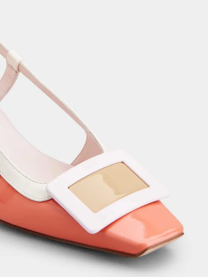 Roger Vivier Belle Vivier Slingback Pumps in patent leather Best