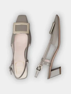 Roger Vivier Belle Vivier Slingback Pumps in patent leather Sale
