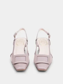Roger Vivier Belle Vivier Slingback Pumps in mesh fabric Clearance