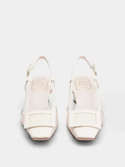 Roger Vivier Belle Vivier Slingback Pumps in mesh fabric Clearance