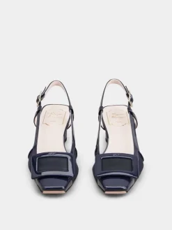 Roger Vivier Belle Vivier Slingback Pumps in mesh fabric Hot