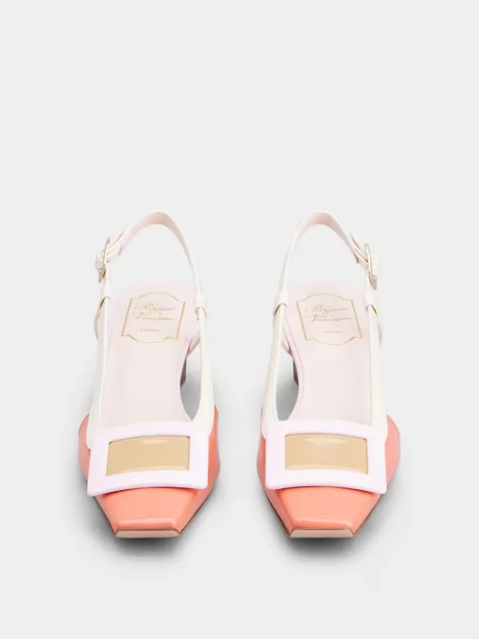 Roger Vivier Belle Vivier Slingback Pumps in patent leather Best