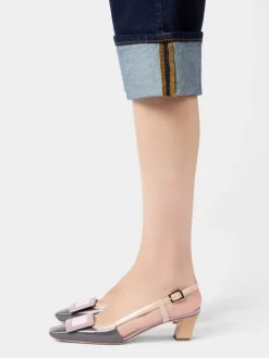 Roger Vivier Belle Vivier Slingback Pumps in patent leather Sale
