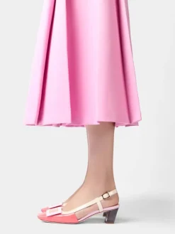 Roger Vivier Belle Vivier Slingback Pumps in patent leather Best