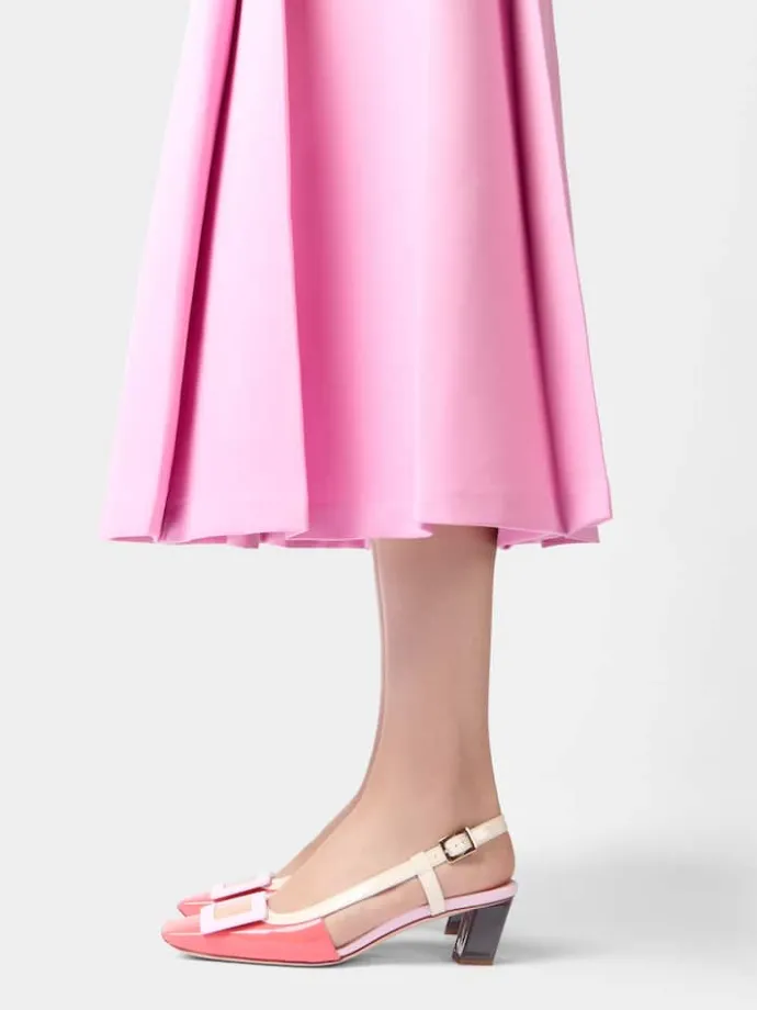 Roger Vivier Belle Vivier Slingback Pumps in patent leather Best