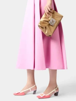 Roger Vivier Belle Vivier Slingback Pumps in patent leather Best